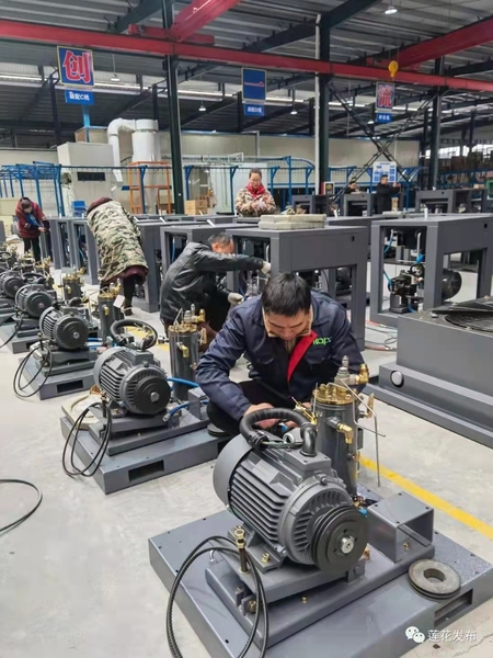 Jiangxi Kappa Gas Technology Co.,Ltd línea de producción del fabricante